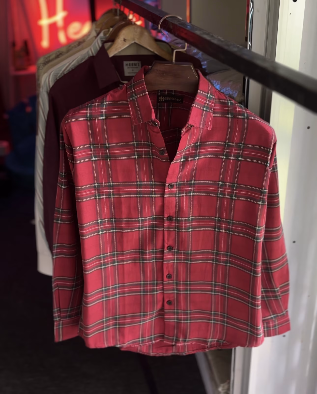 Premium Cotton Twill Check Full Sleeve Shirt